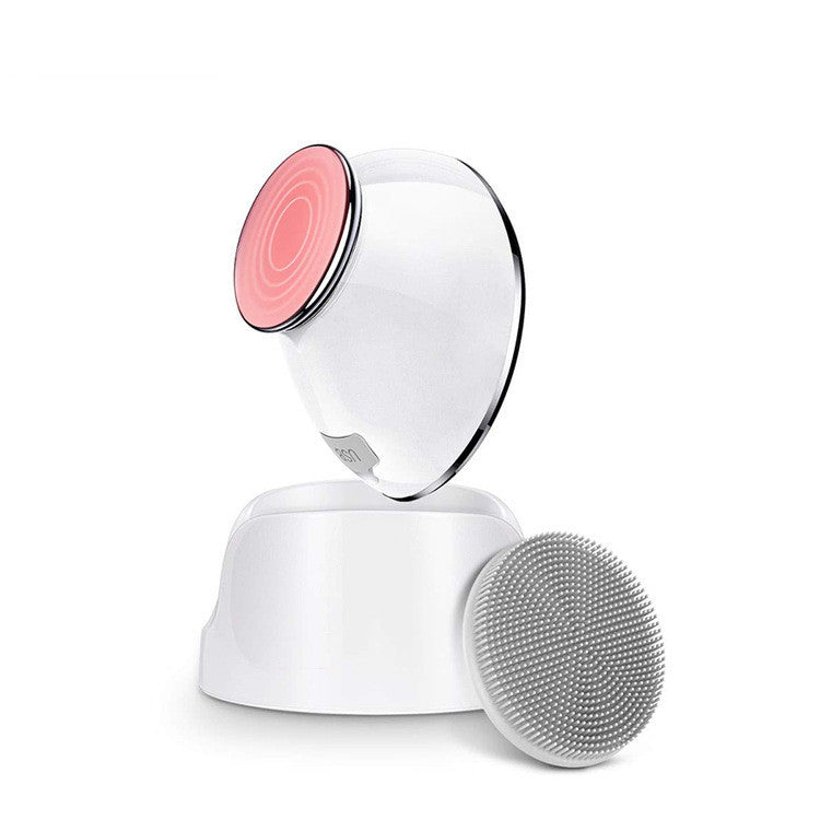 Ultrasonic Silicone Facial Cleansing Brush – Multifunctional Electric Face Washing Device