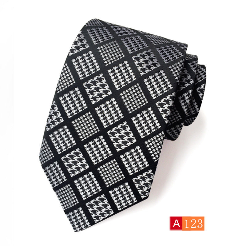 Men’s Polyester Jacquard Bow Tie – Casual & Formal Flower Pattern Arrow Style