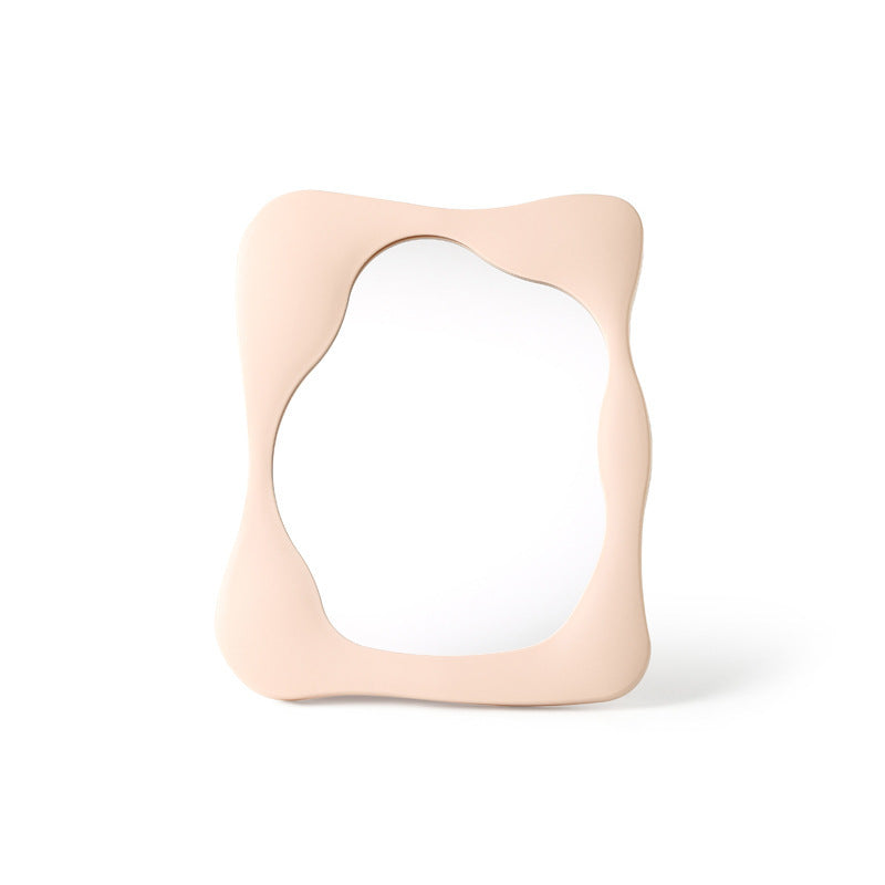 Simple Special-Shaped Cosmetic Mirror – Desktop Makeup Mirror for Living Room, Bedroom & Bathroom