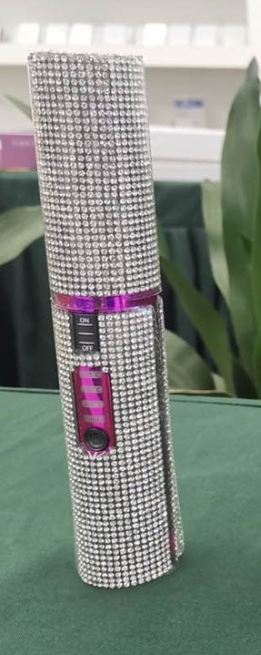 2-in-1 Electric USB Hair Straightening Brush – Wireless Ceramic Comb & Hair Curler