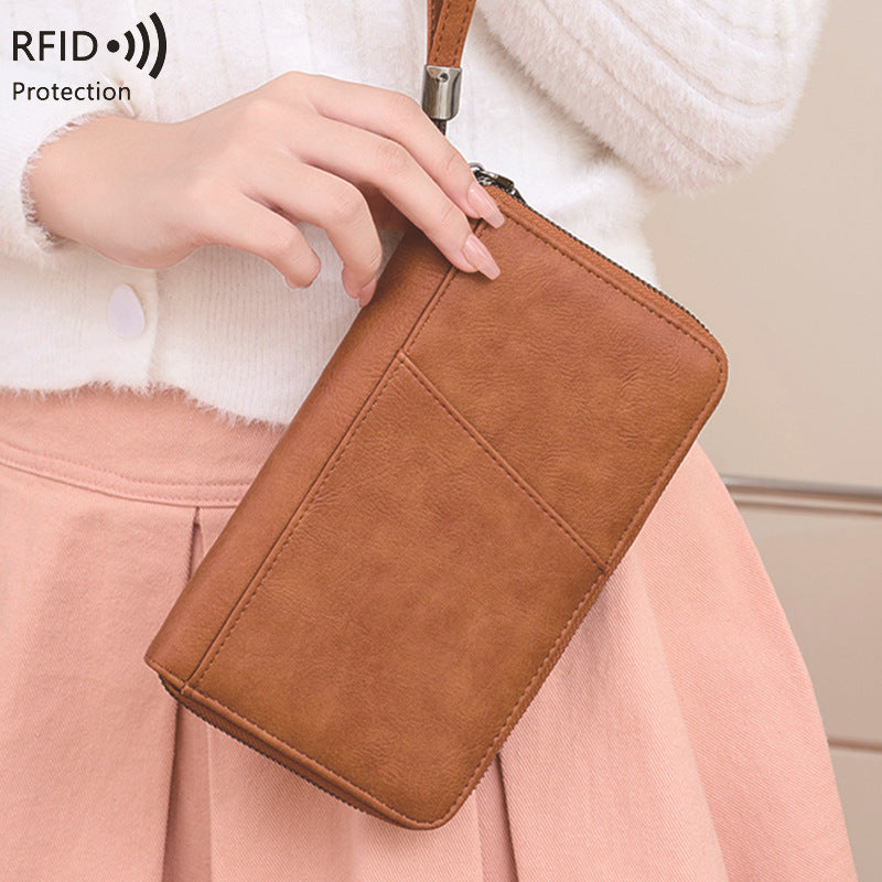 Fashion Versatile Passport Wallet – Waterproof Anti-theft Travel Document Holder