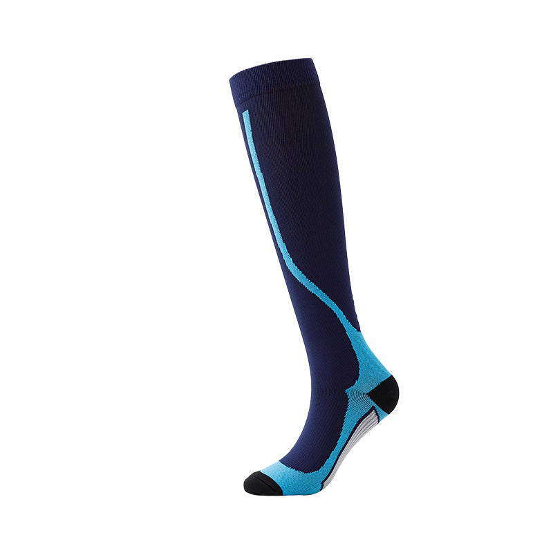 Men & Women Sports Compression Socks – High-Cylinder Riding & Leisure Support Stockings