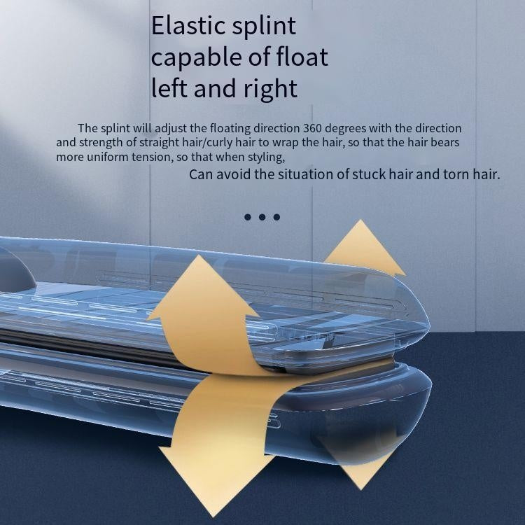 2-in-1 Hair Curler and Straightener – Dual-Use Electric Heating Hair Styling Tool