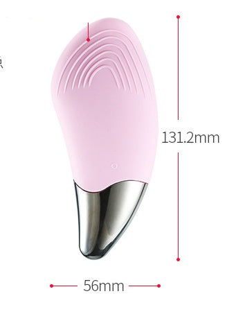 Rechargeable Silicone Facial Cleansing Brush – Ultrasonic Vibration Beauty Device