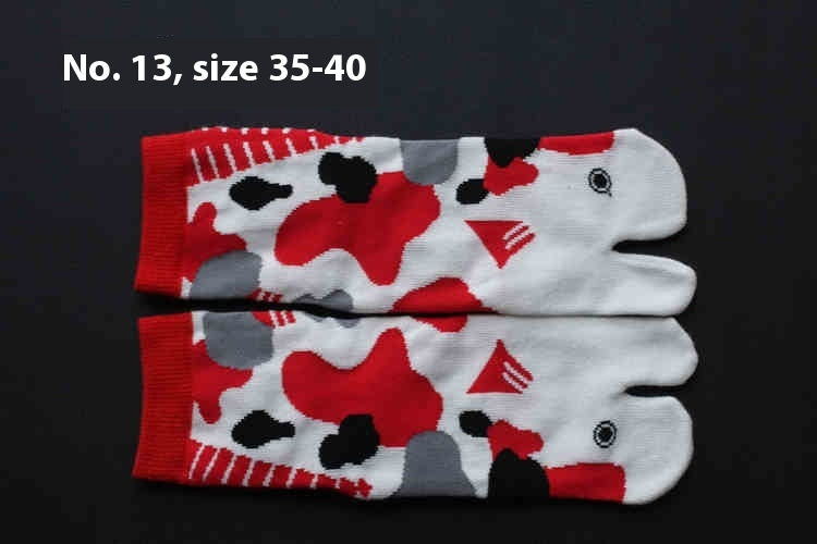 Unisex Cotton Two-Finger Socks – Comfortable Split Toe Couple Ankle Socks