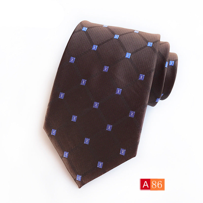 Men’s Polyester Jacquard Bow Tie – Casual & Formal Flower Pattern Arrow Style