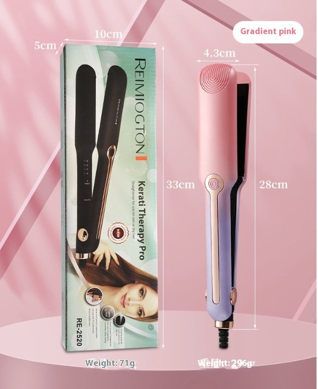 Dual Purpose Portable Hair Straightener – 2-in-1 Curling & Straightening Iron with 4 Temperature Settings