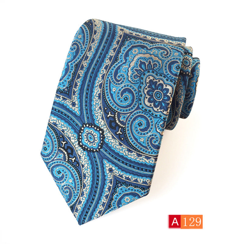Men’s Polyester Jacquard Bow Tie – Casual & Formal Flower Pattern Arrow Style