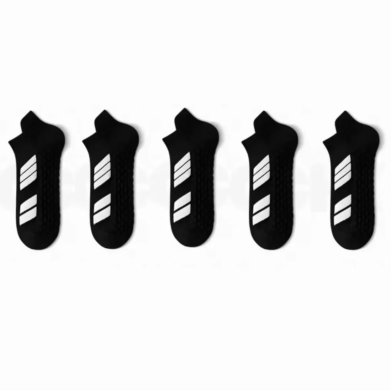 Men’s Sports Running Socks – Shock Absorbing Anti-Skid Cotton Athletic Socks (10 Pairs)
