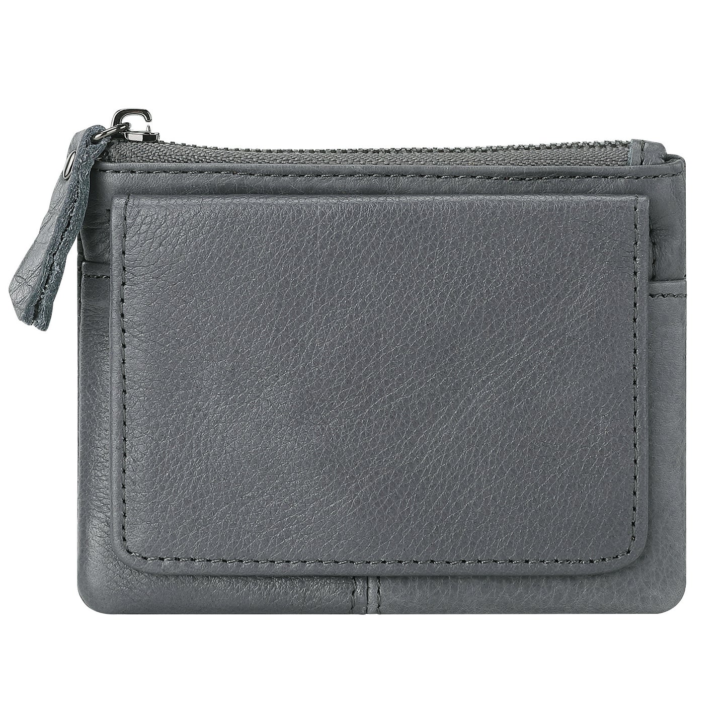 Retro Mini Genuine Leather Wallet – Multifunctional Card Holder & Storage Bag