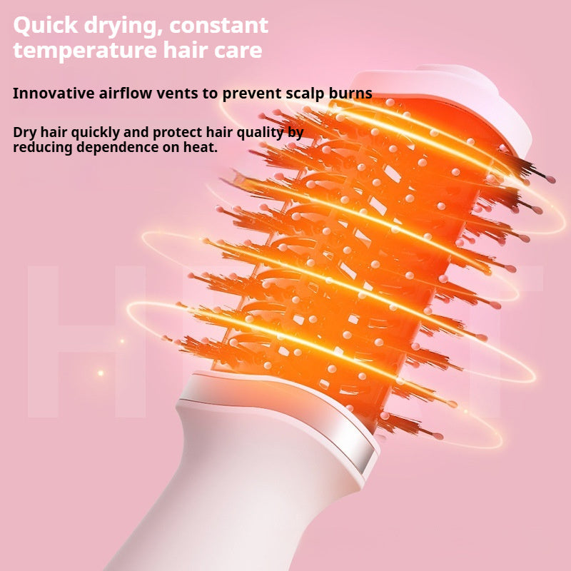 Multifunctional Hair Dryer & Curling Comb – Dual-Use Hot Air Styler with Constant Temperature
