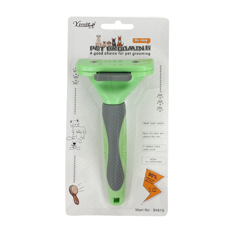 Pet Needle Comb Cat Hair Removal Brush – Grooming Tool for Dogs & Cats