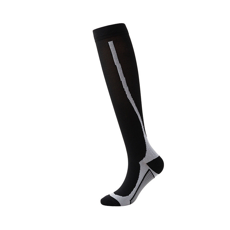 Men & Women Sports Compression Socks – High-Cylinder Riding & Leisure Support Stockings