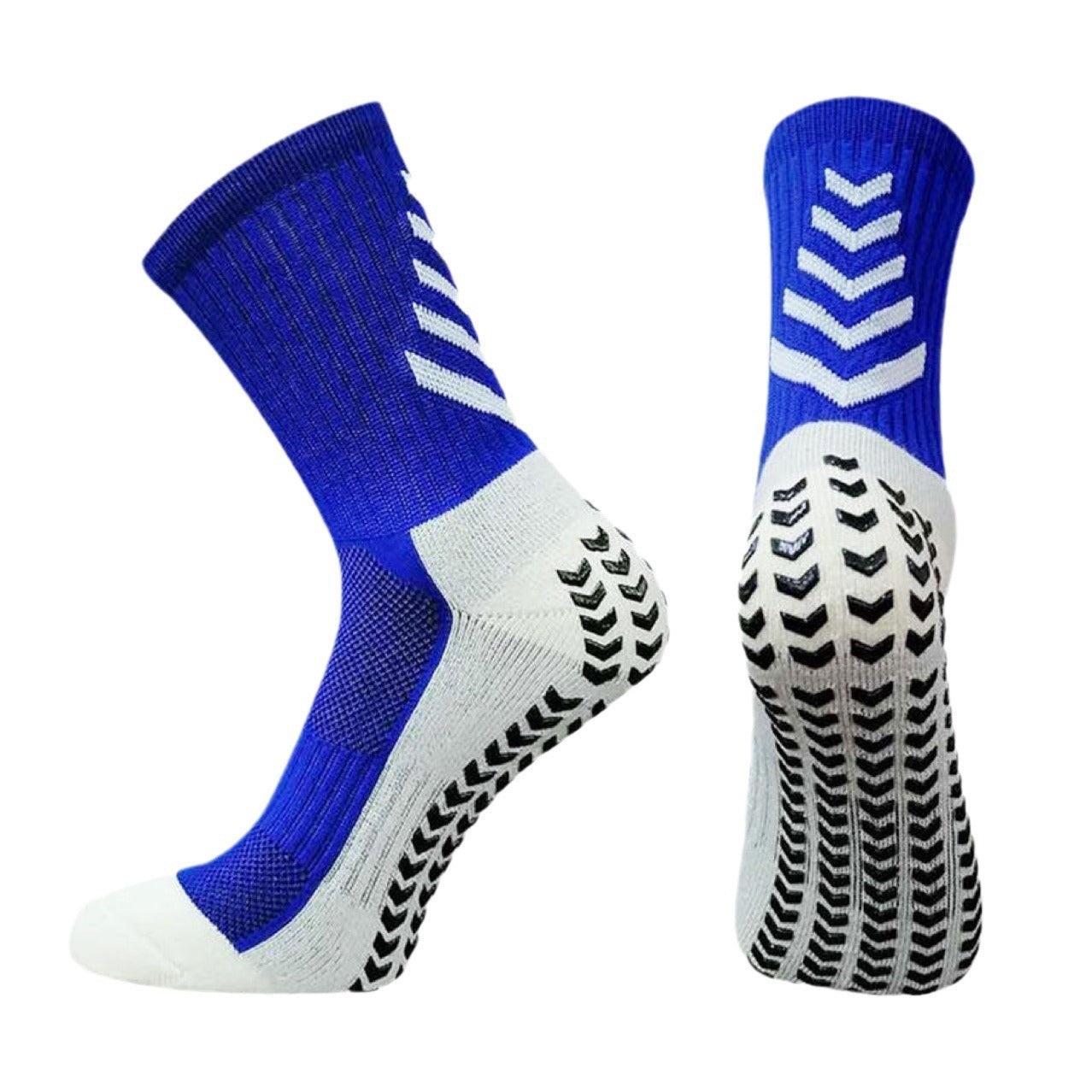 Men’s Mid-Calf Athletic Socks – Non-Slip Silicone Thickened Sports Running Socks