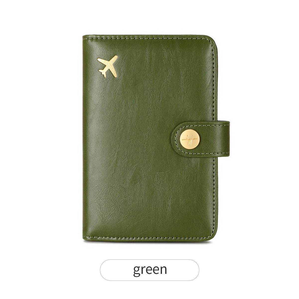Women’s Multifunctional Passport Holder – PU Leather Travel Document Bag with Anti-Theft Protection