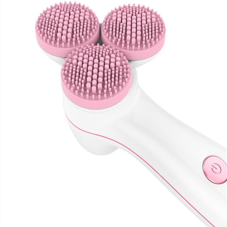 3D Smart Electric Facial Cleanser – Silicone Massage & Deep Pore Cleaning Device