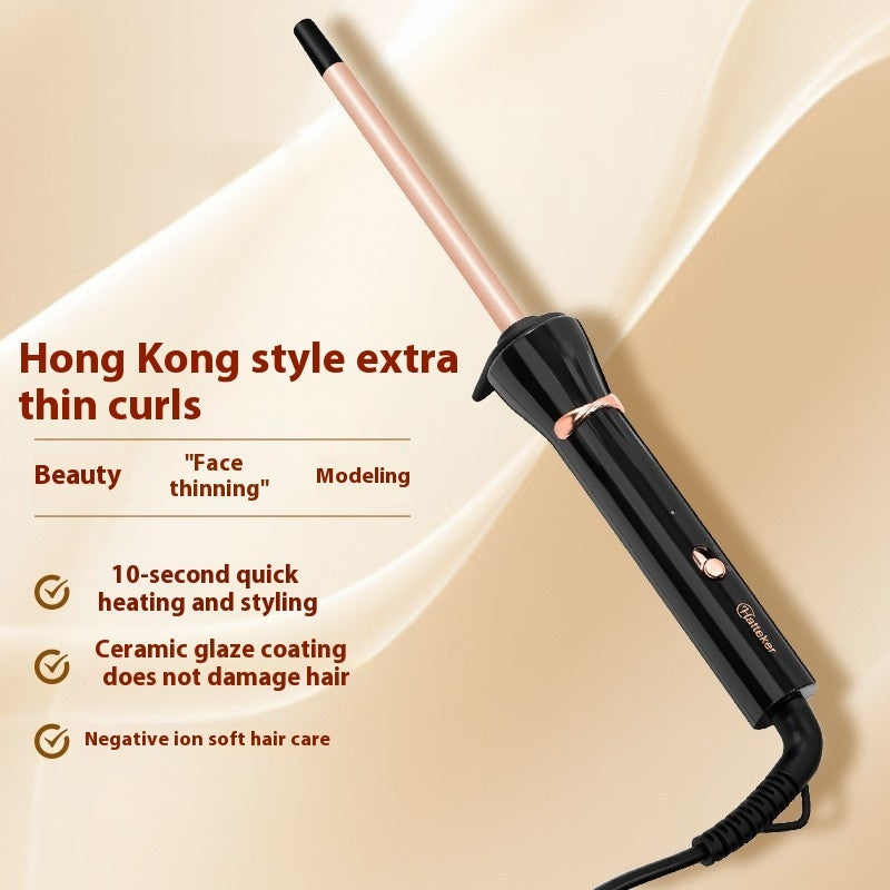 Mini Hair Curler for Air Bangs | Compact Curling Iron with Fast Heating