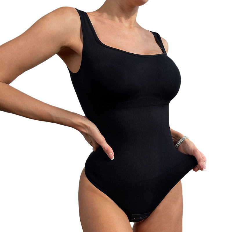 Women’s Seamless T-Back Shapewear – Slimming Body Shaper with Hip Lift & Abdominal Support