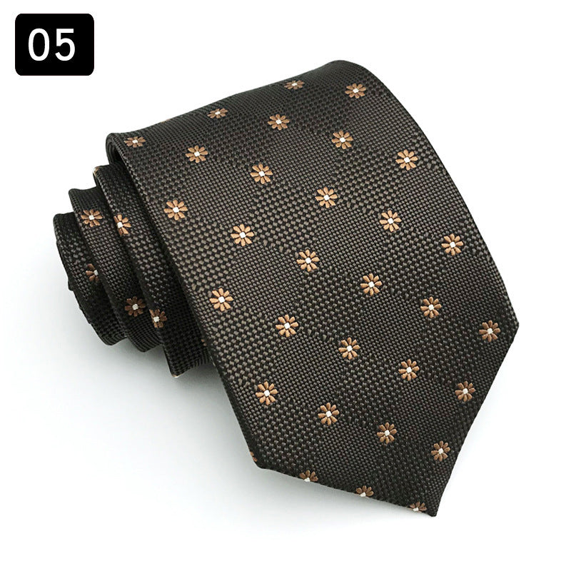 Men’s Business Striped Tie – Formal Wear Necktie for Business Shirts