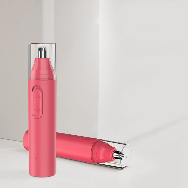 Rechargeable Electric Nose Hair Trimmer – High-Speed Motor & Washable Cutter Head