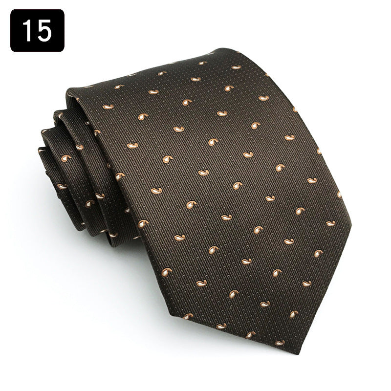 Men’s Business Striped Tie – Formal Wear Necktie for Business Shirts