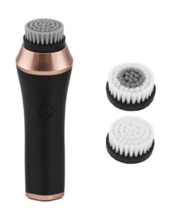Mini Face Rotating Pore Cleansing Brush – Ultrasonic Electric Facial Cleaner with DuPont Bristles