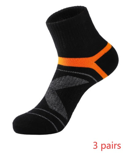 Men’s Sports Basketball Socks – Cushioned Cotton Athletic Performance Socks