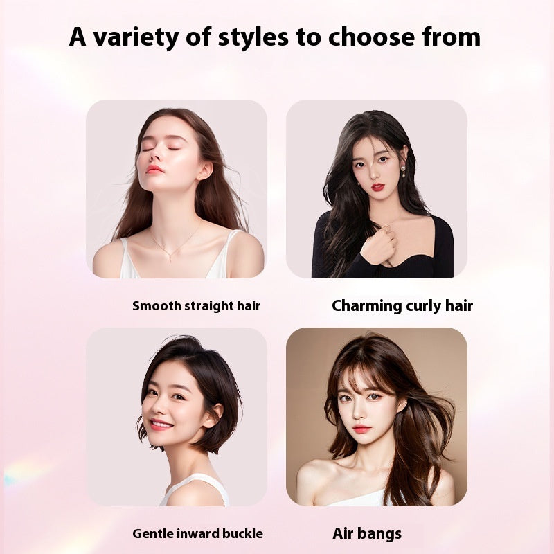 Wireless Anion Straight Comb – Portable Mini Hair Straightener for Daily Styling