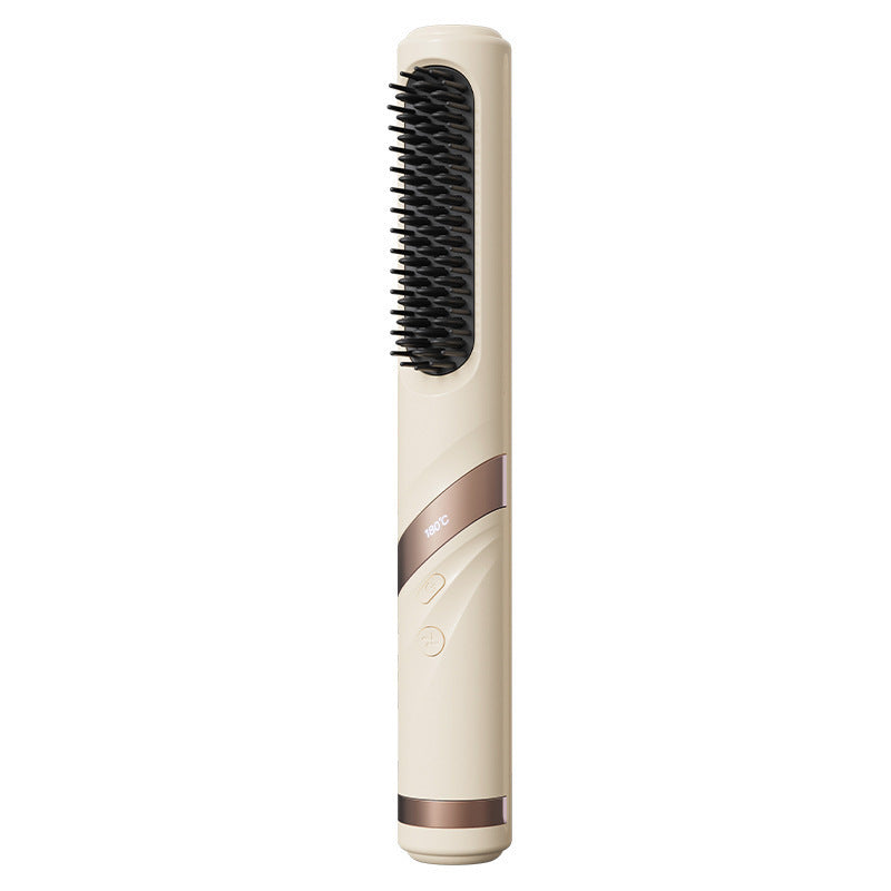 Rechargeable Cold Air Hair Finishing Comb – Wireless Portable Straight Hair Solution