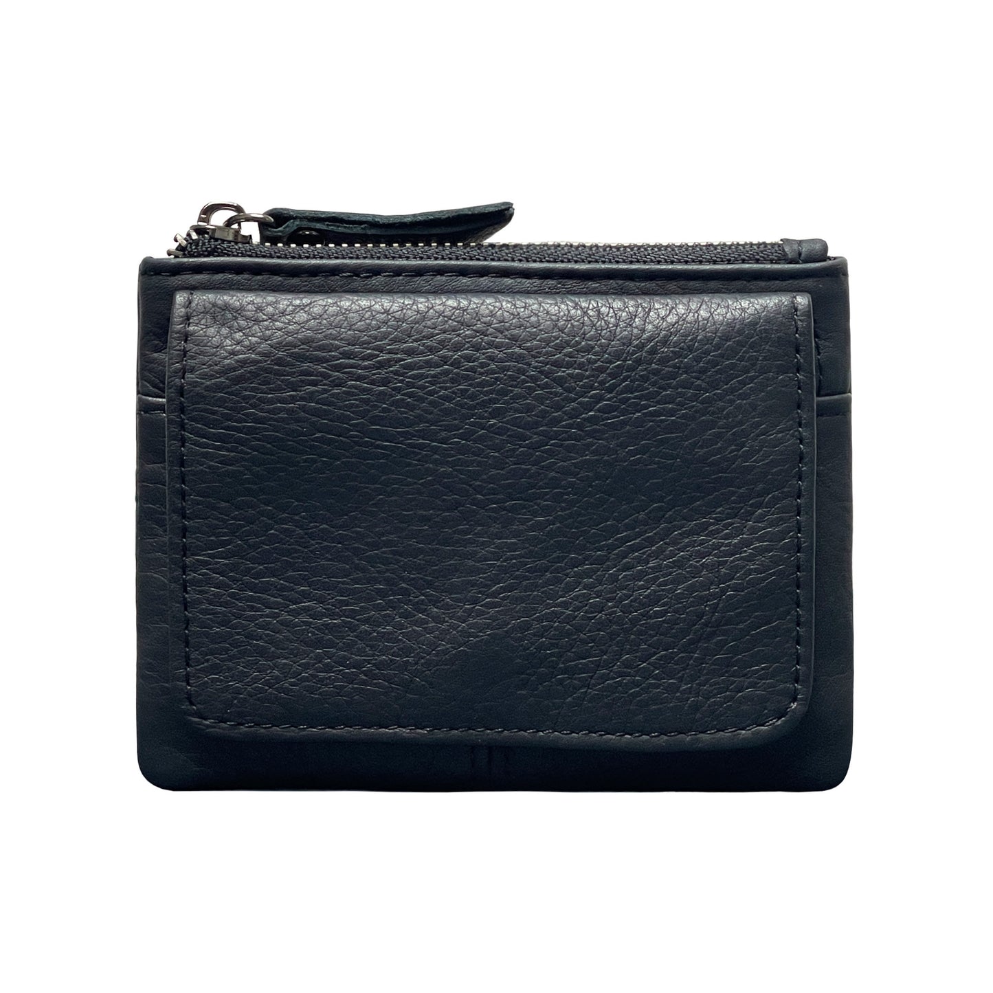 Retro Mini Genuine Leather Wallet – Multifunctional Card Holder & Storage Bag
