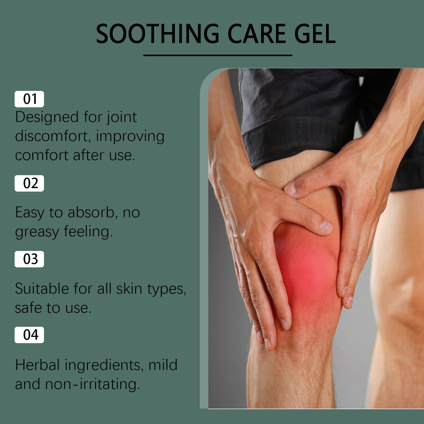 Joint Relief Massage Gel – 50g External Care for Knee, Wrist & Muscle Discomfort