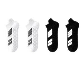 Men’s Sports Running Socks – Shock Absorbing Anti-Skid Cotton Athletic Socks (10 Pairs)