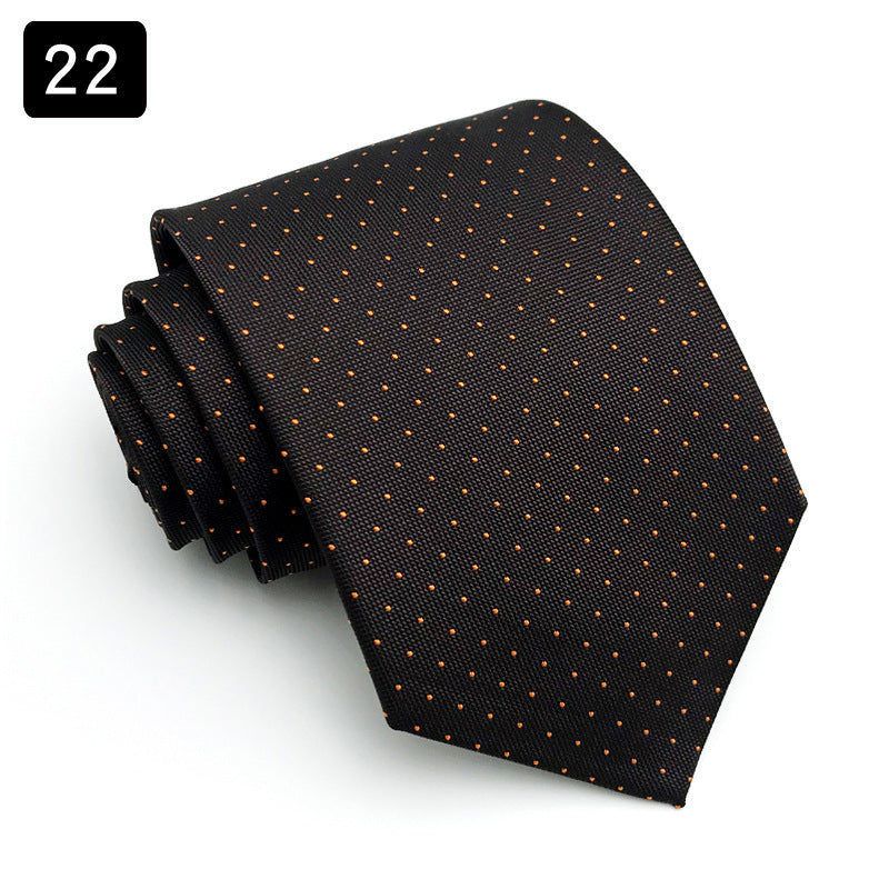 Men’s Business Striped Tie – Formal Wear Necktie for Business Shirts