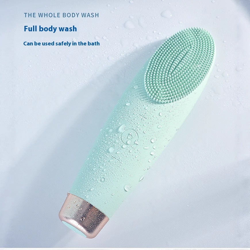 7-Speed Rechargeable Silicone Facial Cleanser – Automatic Deep Cleaning Electric Beauty Tool