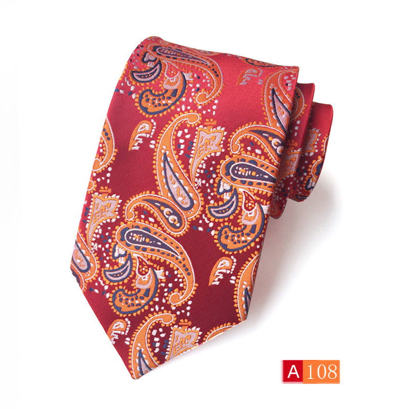 Men’s Polyester Jacquard Bow Tie – Casual & Formal Flower Pattern Arrow Style