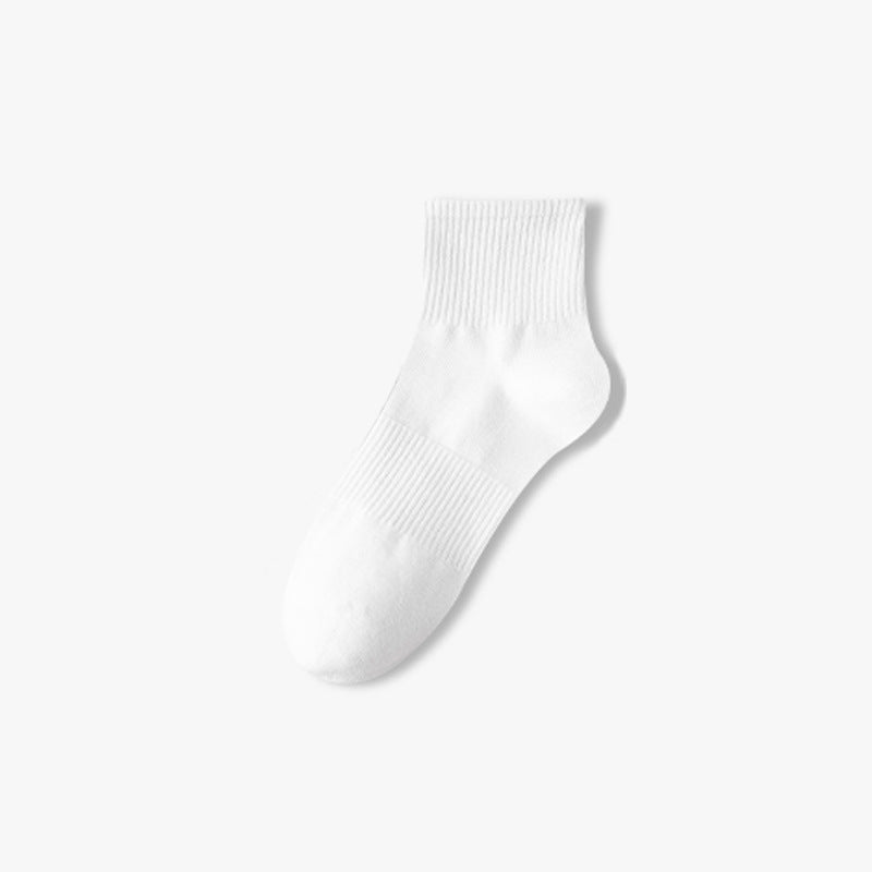 Men’s Thin Knee-high Socks – Antibacterial Sweat-Absorbing Deodorant Cotton Socks