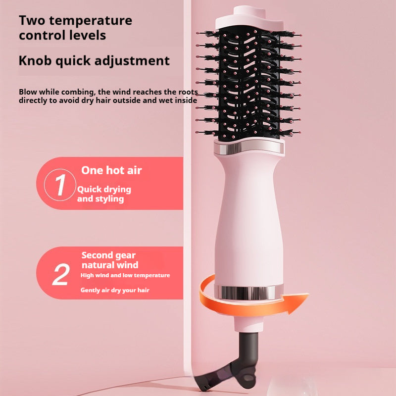 Multifunctional Hair Dryer & Curling Comb – Dual-Use Hot Air Styler with Constant Temperature