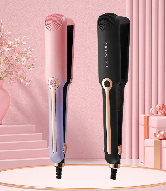 Dual Purpose Portable Hair Straightener – 2-in-1 Curling & Straightening Iron with 4 Temperature Settings