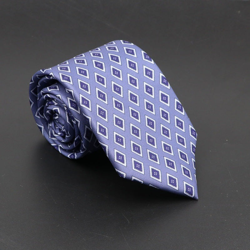 Super Soft Bohemian Silk Tie – Men’s Fashion 75mm Necktie