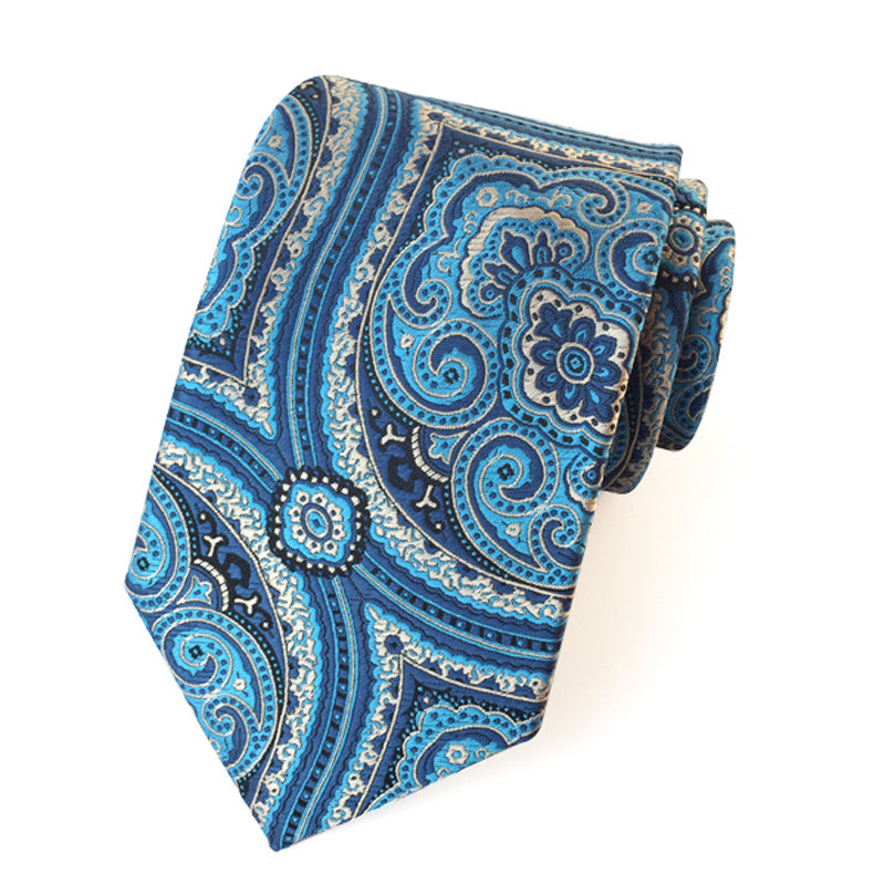Men’s Polyester Jacquard Bow Tie – Casual & Formal Flower Pattern Arrow Style