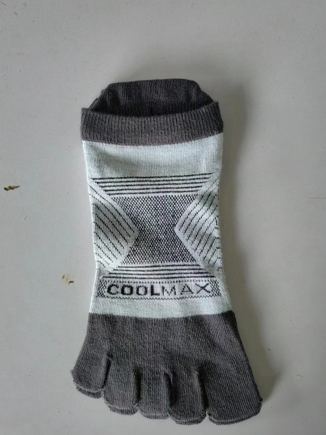 Men’s Sports Marathon Toe Socks – CoolMax Quick-Dry Breathable Running Socks