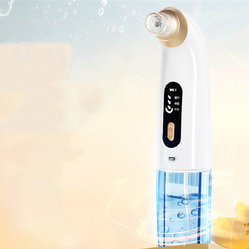 Blackhead Beauty Instrument – Small Bubble Water Tank Facial Cleaner for Acne & Pore Cleansing