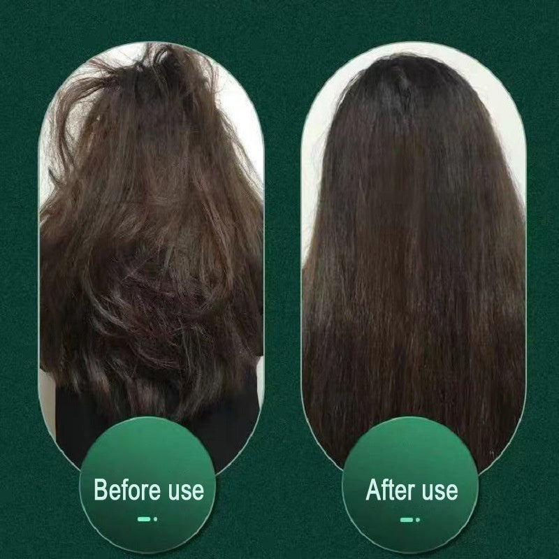 2-In-1 Hair Straightener Hot Comb – Negative Ion Curling Tong & Dual-Purpose Electric Hair Brush
