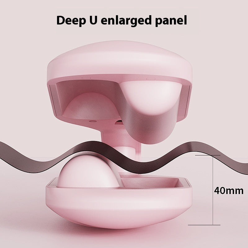 40MM Large Egg Roll Hair Curler – Deep U LCD Display Curling Iron for Voluminous Waves