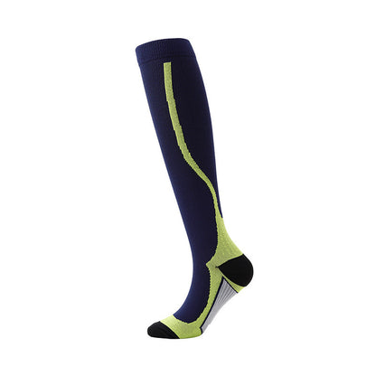 Men & Women Sports Compression Socks – High-Cylinder Riding & Leisure Support Stockings