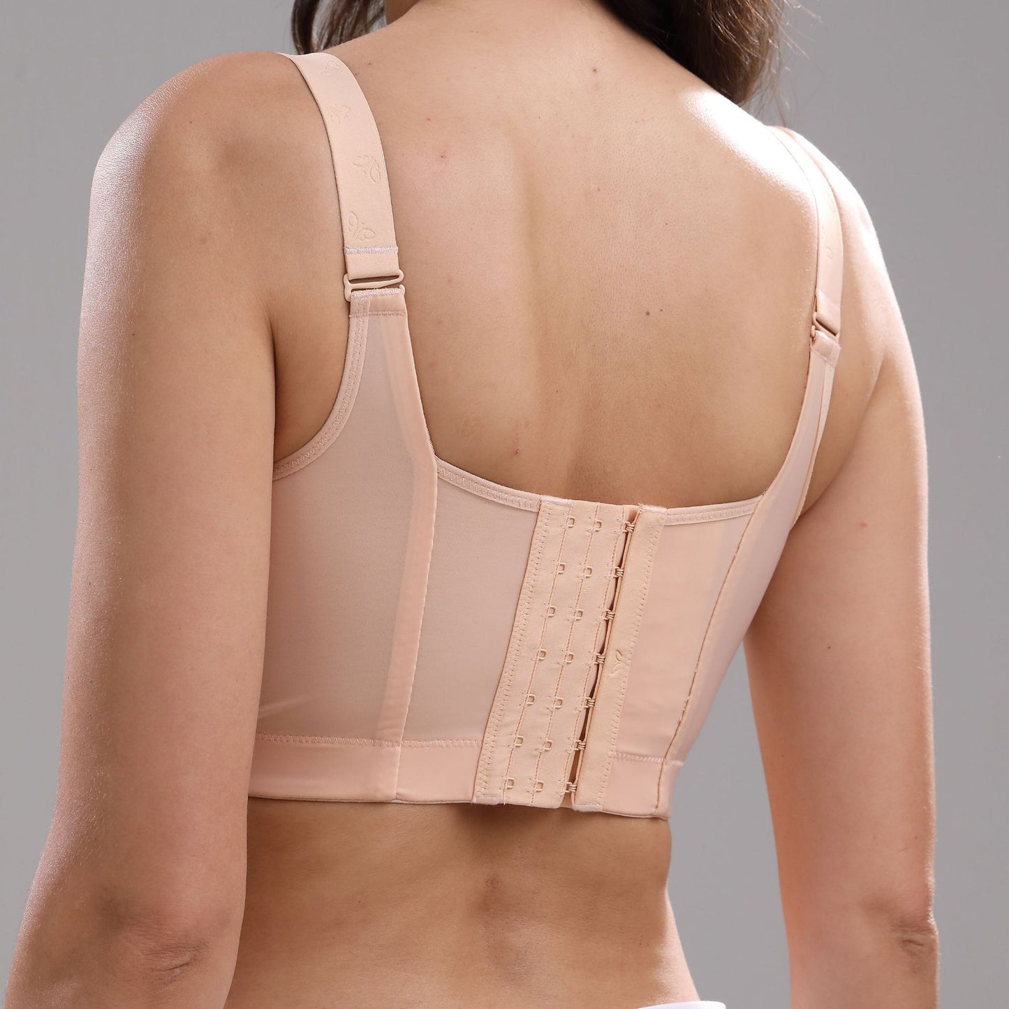 Button Front Full Cup Plus Size Bra – Wireless Support for All-Day Comfort