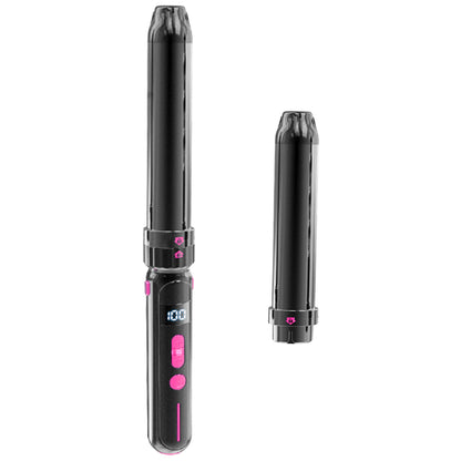 Ceramic Curling Iron & Hair Straightener – Dual-Use Curler Stick with Anti-Scald Design