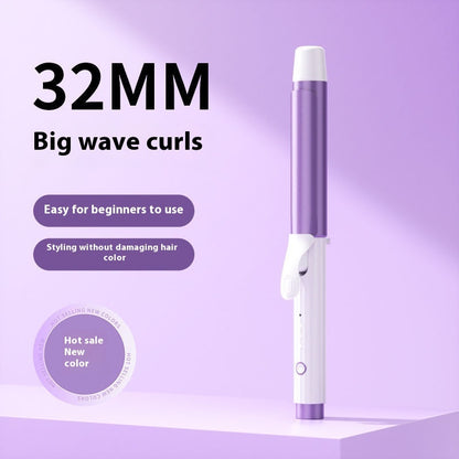 Anion Big Wave Curling Iron – Lasting Styling Hair Curler with 4 Temperature Gears