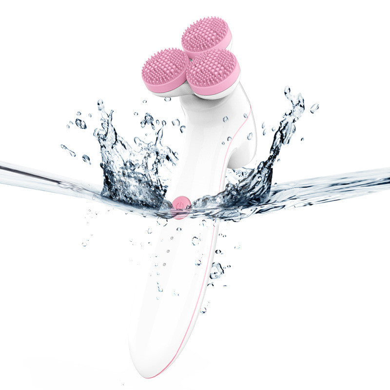 3D Smart Electric Facial Cleanser – Silicone Massage & Deep Pore Cleaning Device