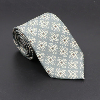 Super Soft Bohemian Silk Tie – Men’s Fashion 75mm Necktie